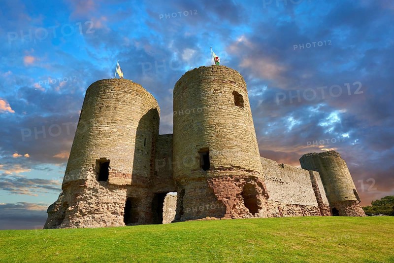 Medieval Rhuddlan Castle