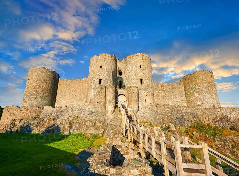 Medieval Harlech Castle