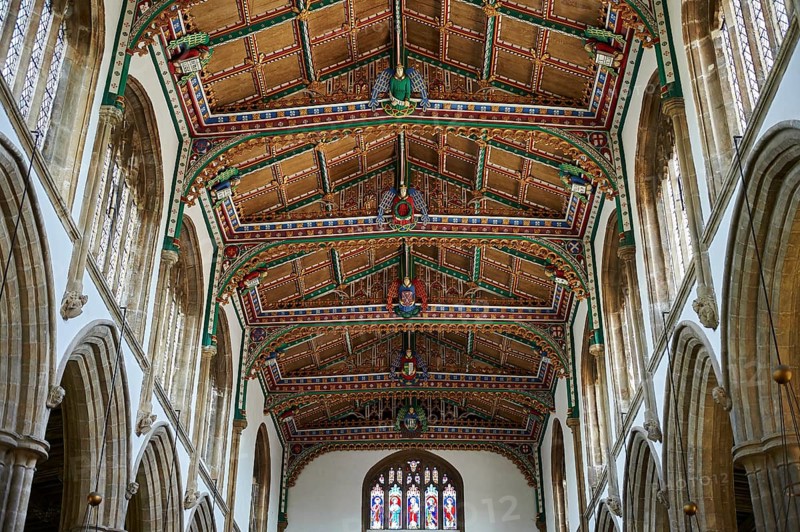 15th century Gothic wooden roof