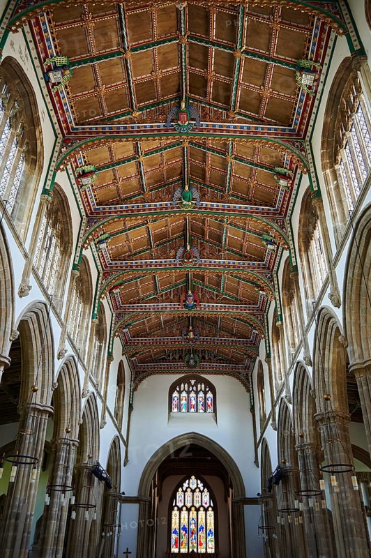 15th century Gothic wooden roof
