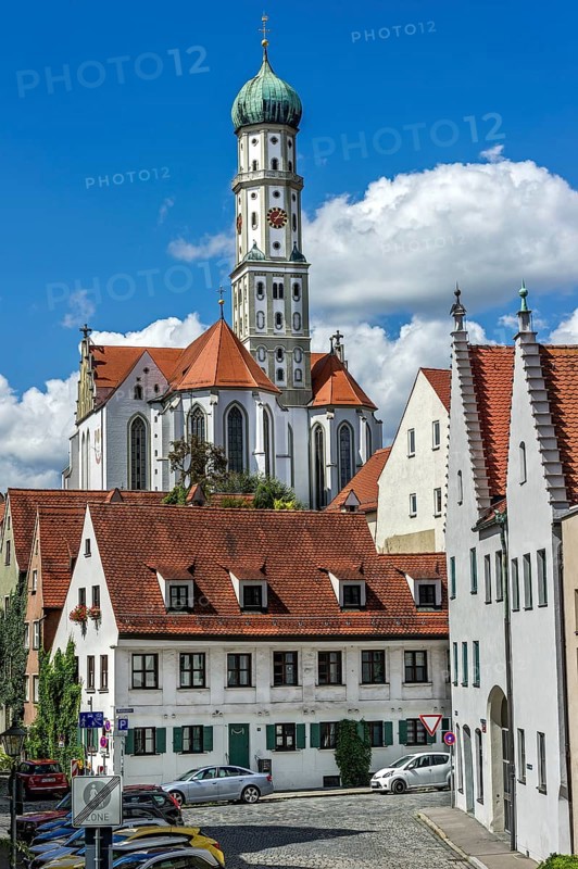 Sankt Ulrich and Afra monastery church
