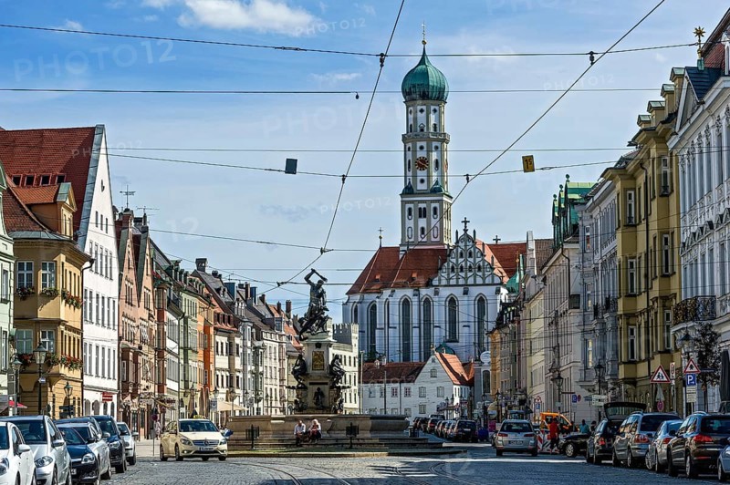 Sankt Ulrich and Afra monastery church