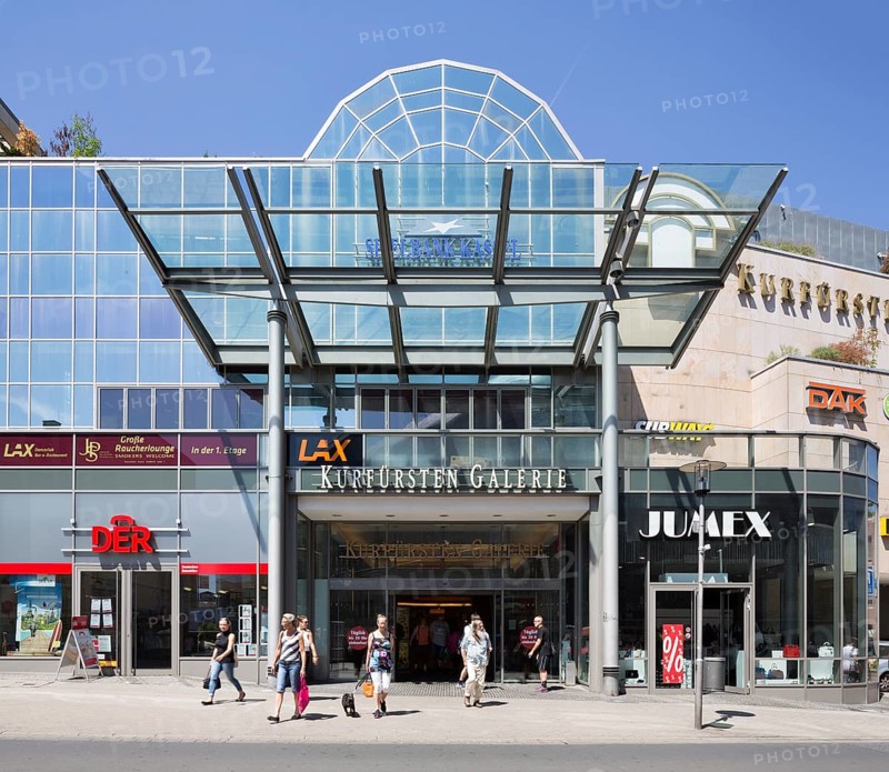 Kurfursten-Galerie shopping mall with casino