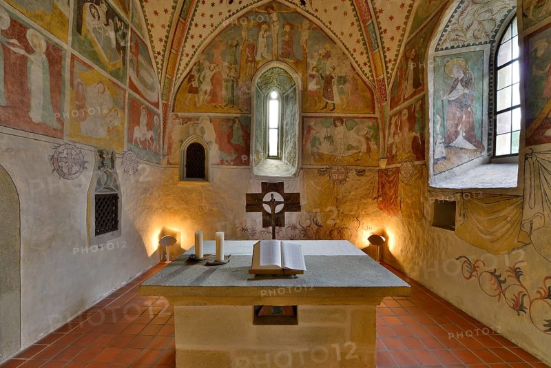 Frescoes in the Church of Mistlau