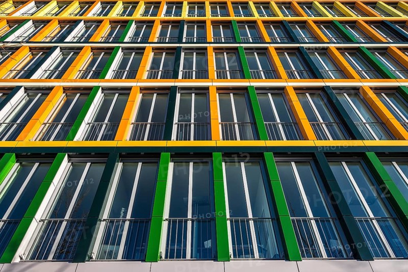 Colorful facade