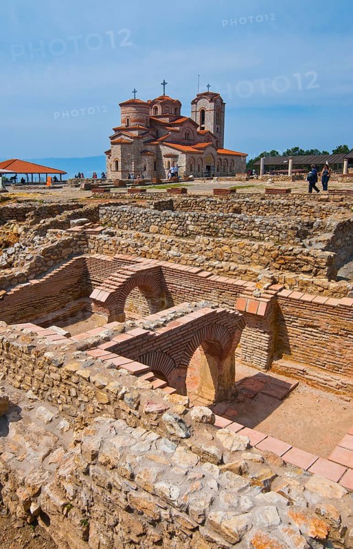 Excavations at the church of St. Clement and St. Panteleimon