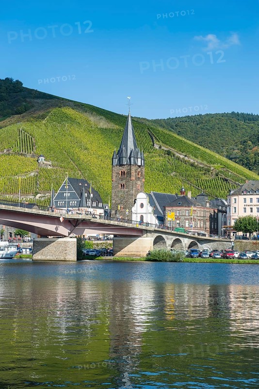 Townscape with the Moselle river