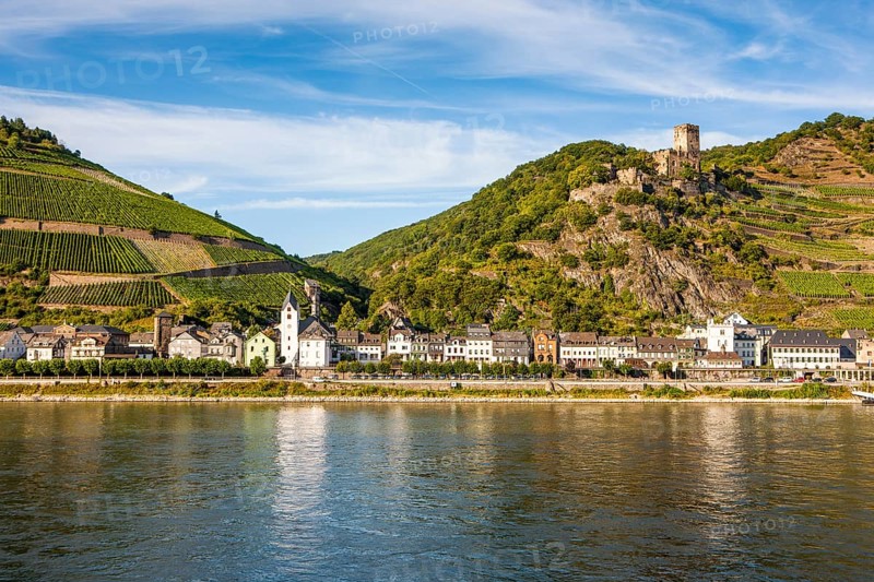 Burg Gutenfels Castle above Kaub