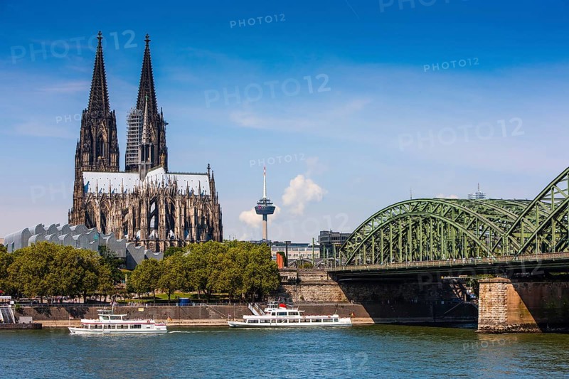 Cologne Cathedral on the Rhine