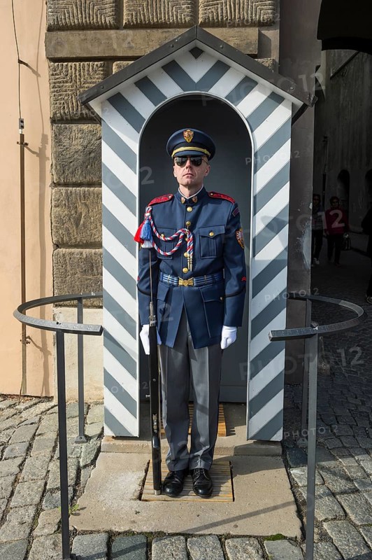 Watchguard in the Prague castle