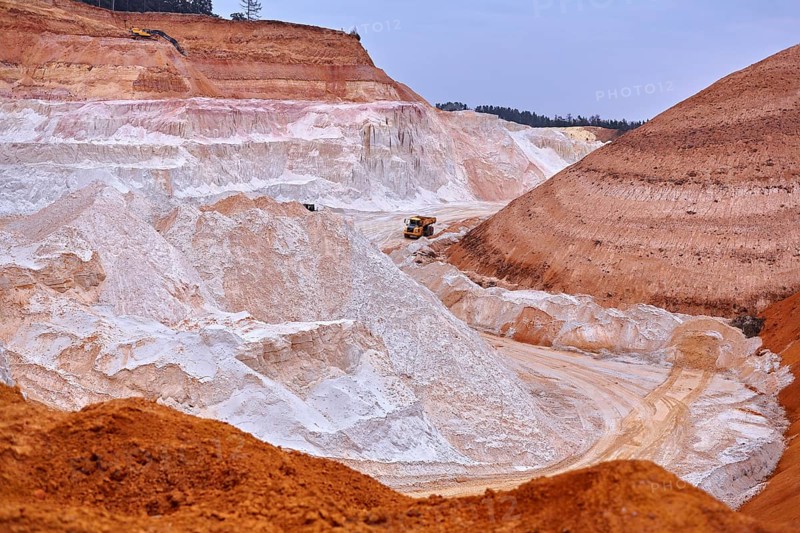 Kaolin pit