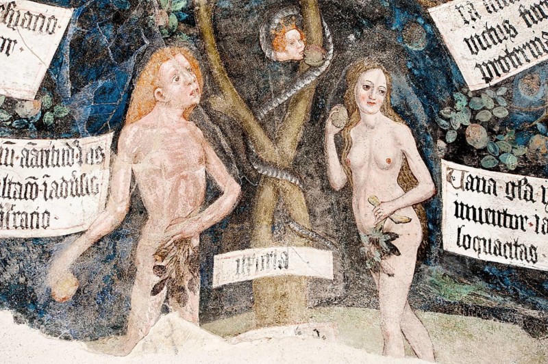 Gothic fresco