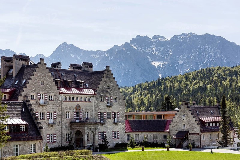 Schloss Kranzbach castle hotel