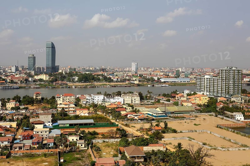 Skyline with Canadia Bank and Vatannac Capital Tower