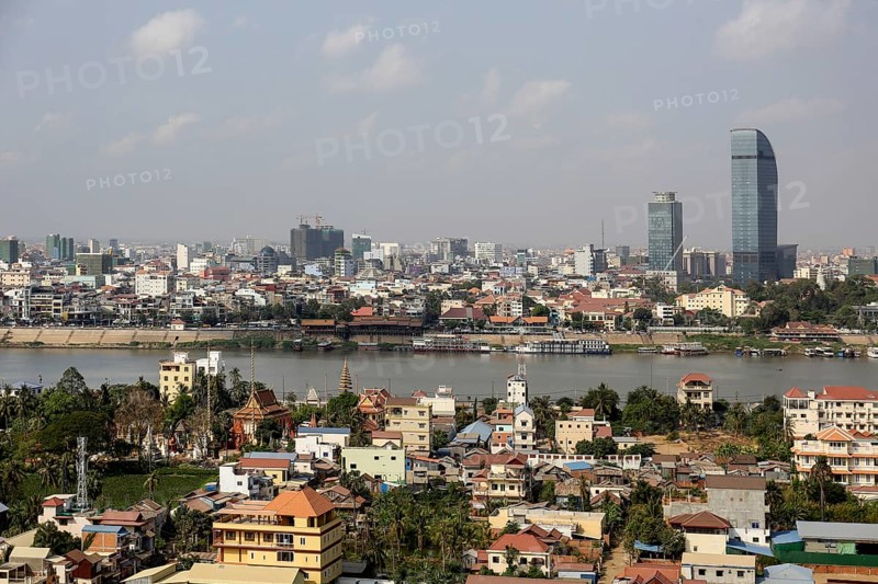 Skyline with Canadia Bank and Vatannac Capital Tower