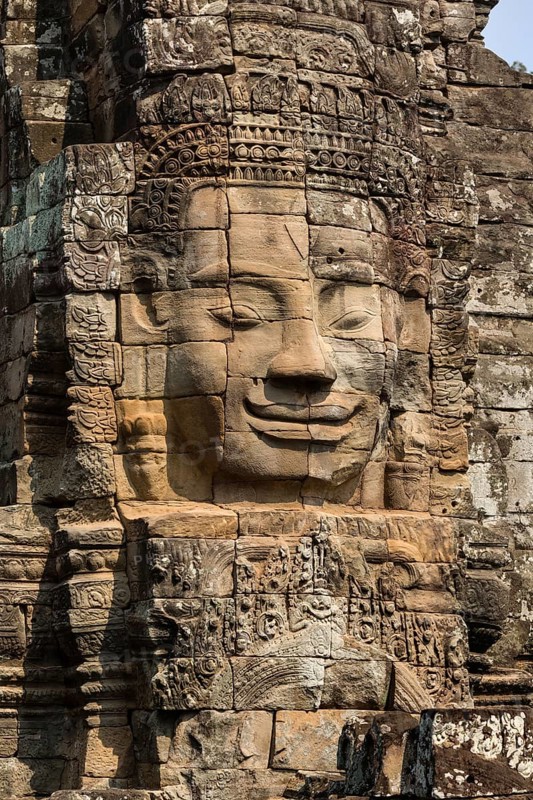 Face of Bodhisattva Lokeshvara