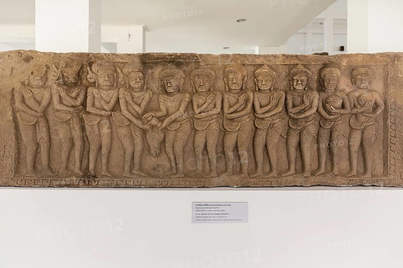 Lintel with Asvamedha ritual