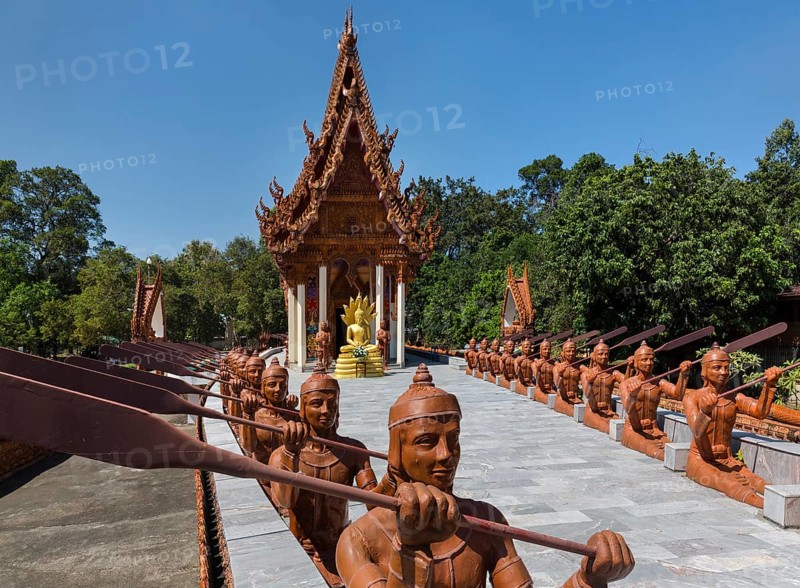 Wat Sa Suk Prasan temple ship in Wat Ban Na Muang
