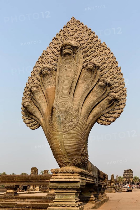Seven-headed Naga at the western access route
