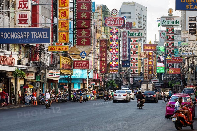 Yaowarat Road in Chinatown