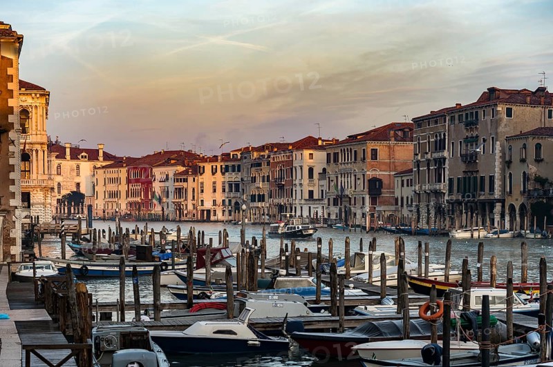 Grand Canal with boats
