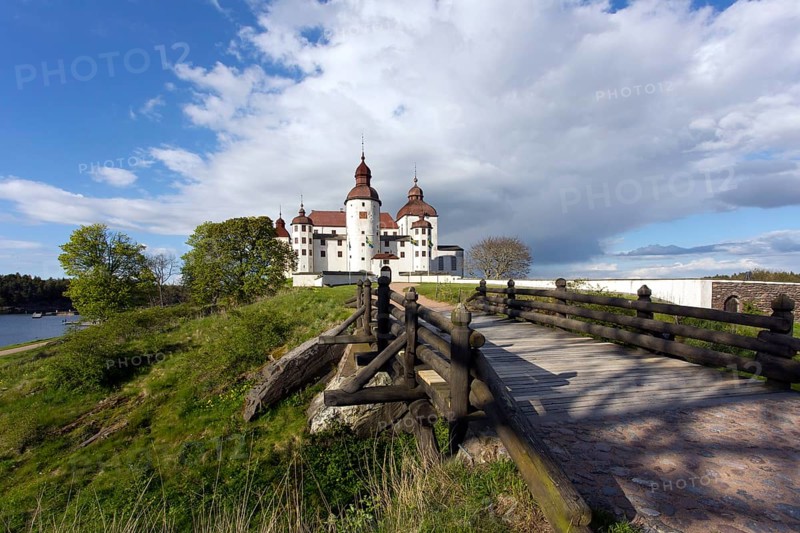 Lacko Castle by Lake Vanern