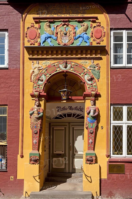 The old Raths-Apotheke pharmacy