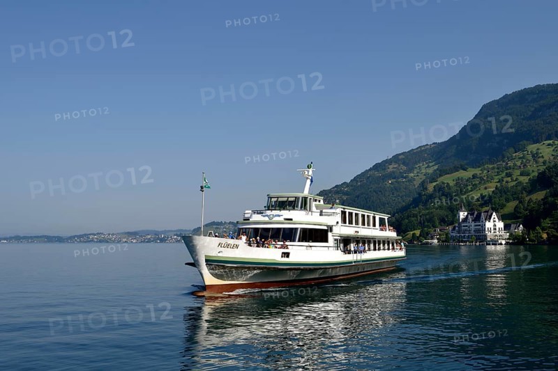 Panorama ship MS Fluelen