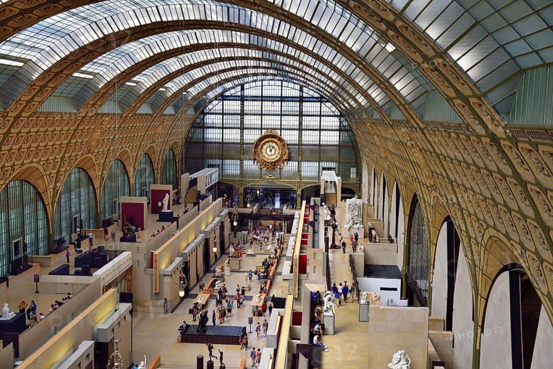 Former train station hall