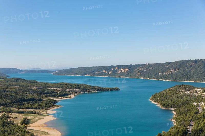 View to the Lac de Sainte-Croix
