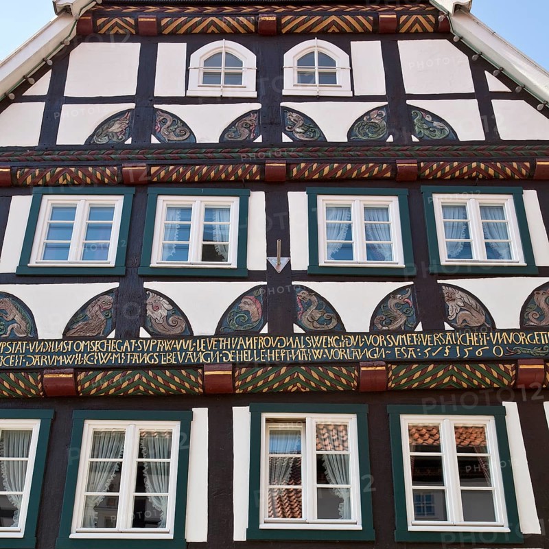 Half-timbered house