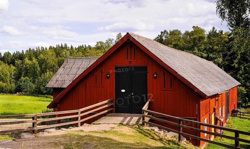 Shooting location of Astrid Lindgren's film series Michel