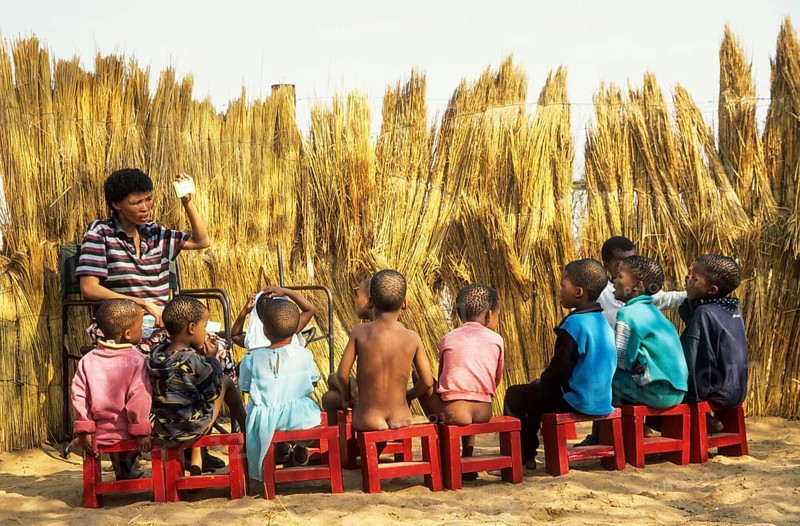 School for Bushmen children