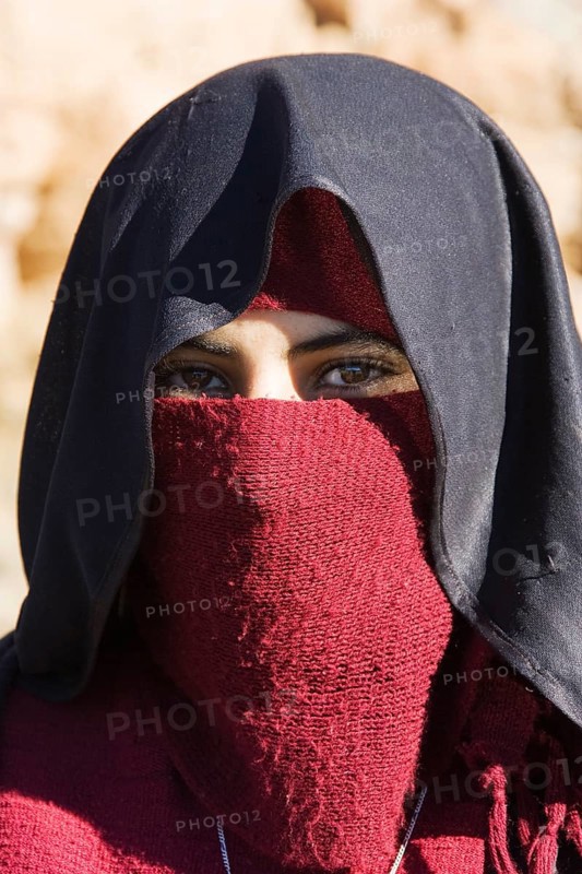 Portrait of a Berber woman