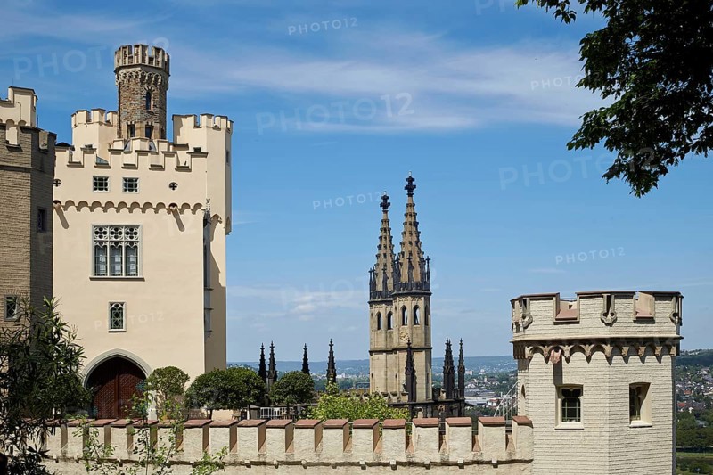 Stolzenfels Castle on the Middle Rhine