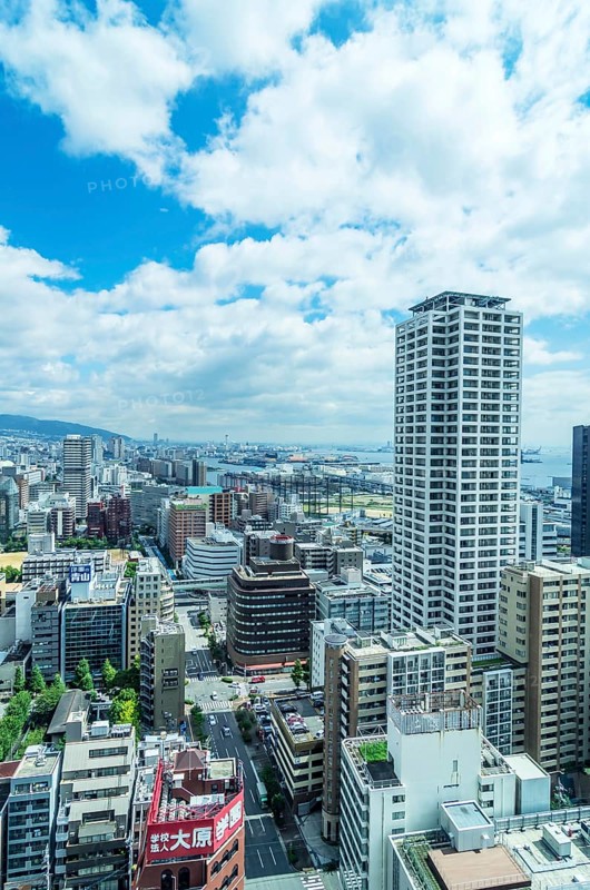View from the top of the city