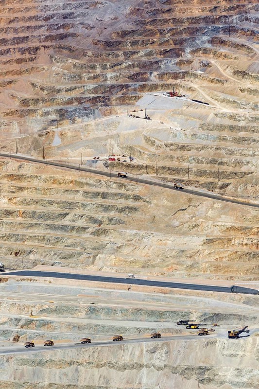 Kennecott Utah Copper's Bingham Canyon copper mine