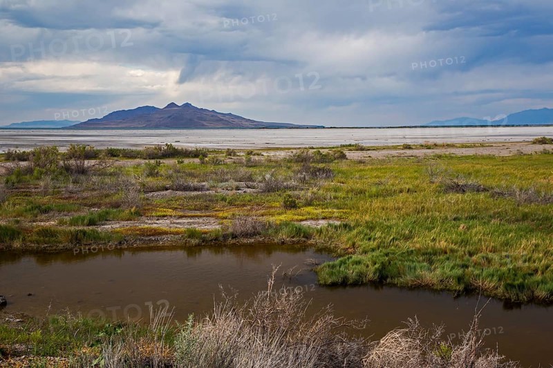 Lee Creek area at edge of Great Salt Lake