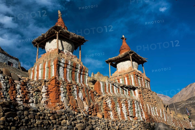 Buddhist stupas