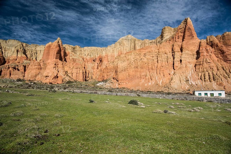 Red rock formations
