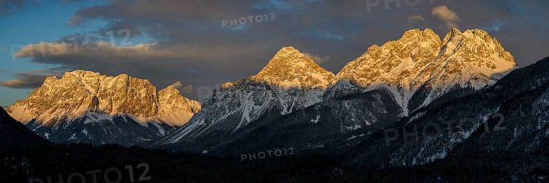Panoramic view from the Fernpass