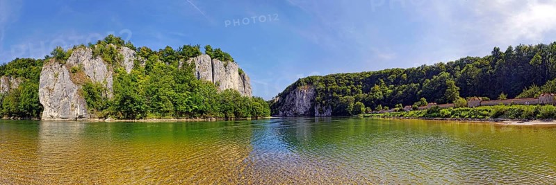 Donau opening near Weltenburg Abbey
