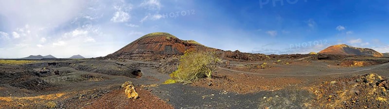 Caldera Colorada with lava