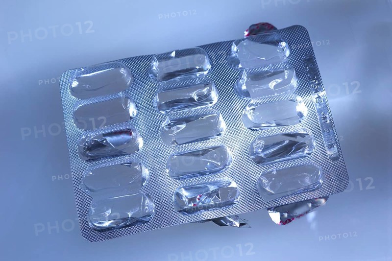 Empty blister pack