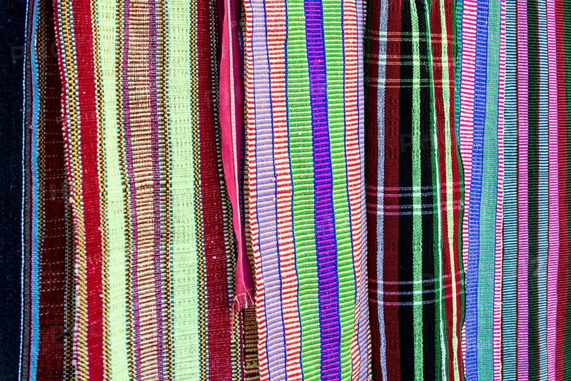 Colourful scarves