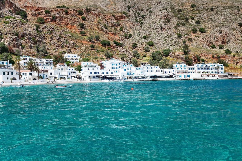 Village on the coast