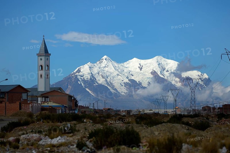 Illimani Glacier