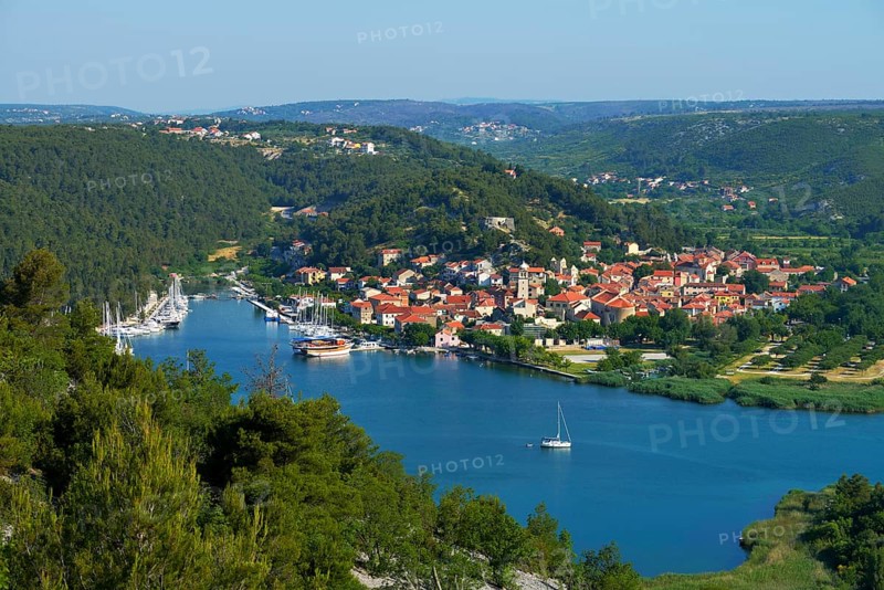 Townscape of Skradin