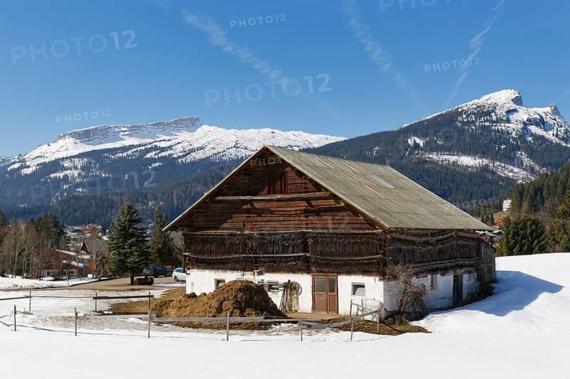Old farmhouse in Riezlern