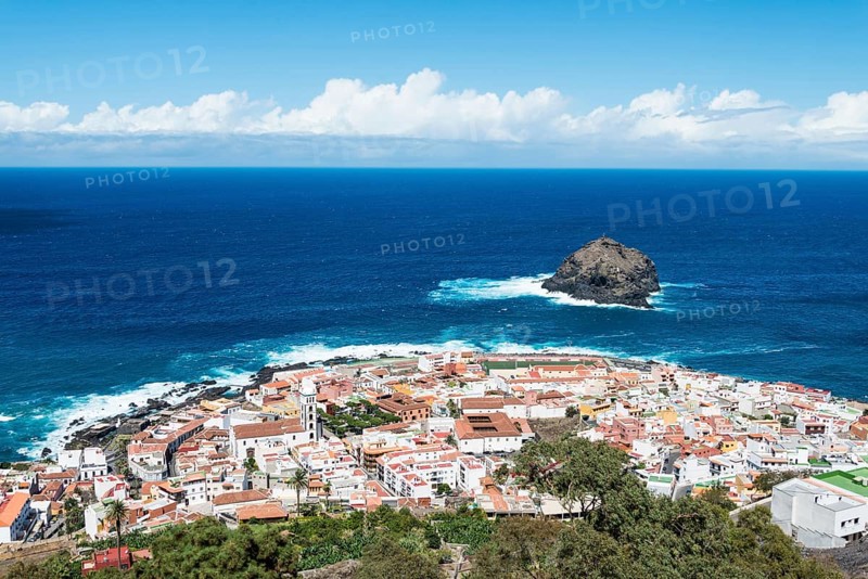 View of the town of Garachico